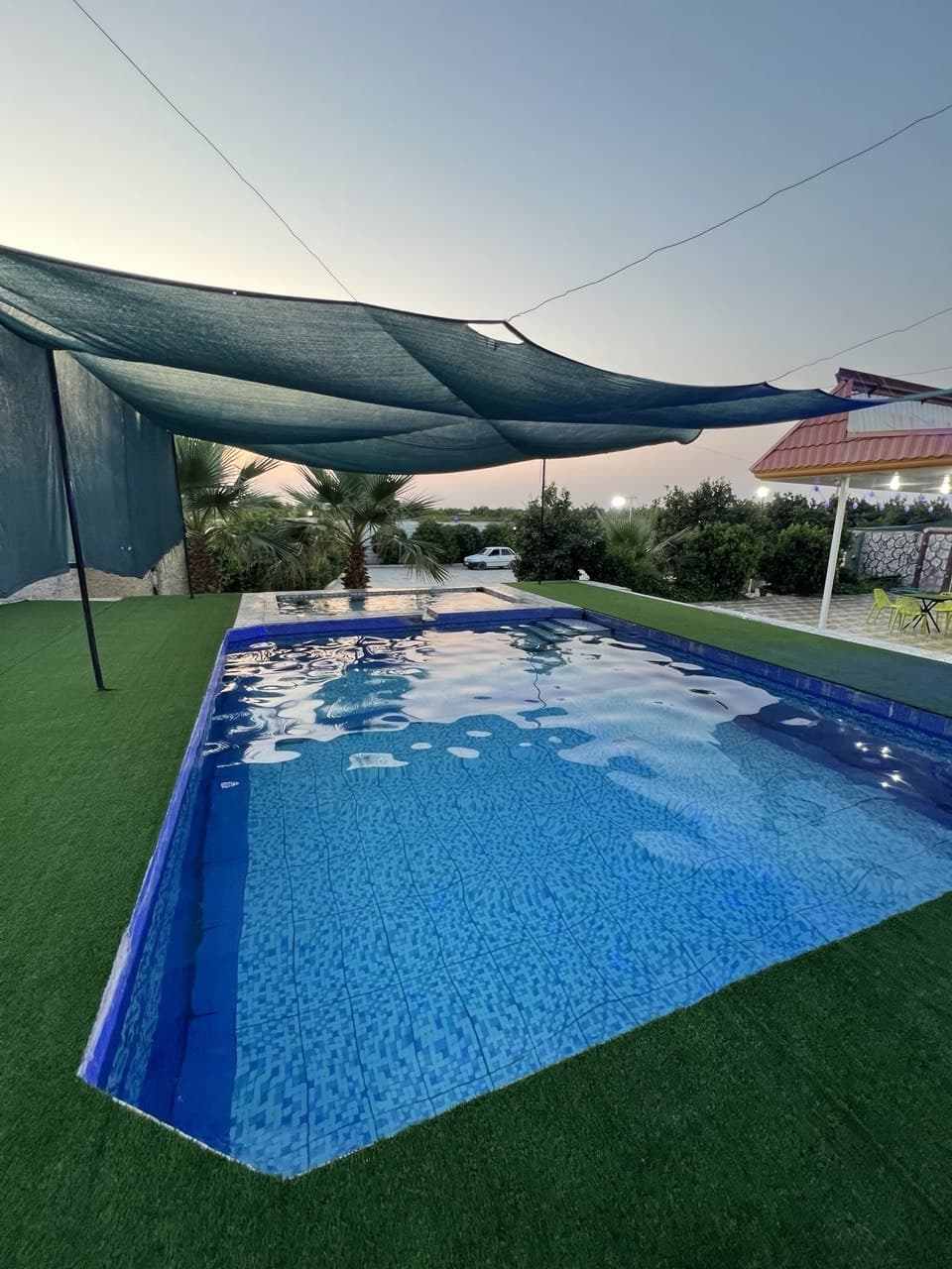 اجاره باغ با استخر روباز در قعله قاضی دزفول 100 متری دو خواب