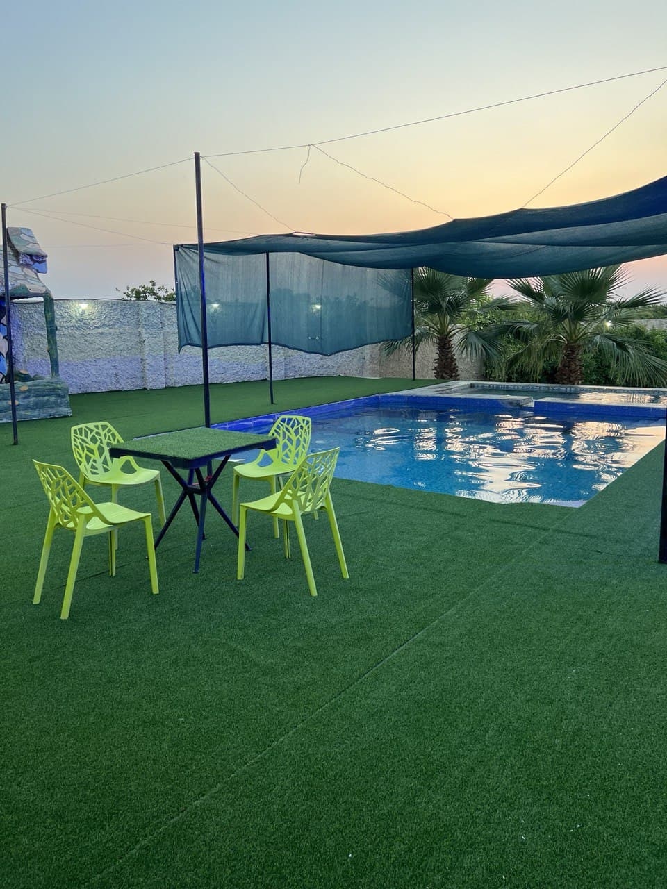 اجاره باغ با استخر روباز در قعله قاضی دزفول 100 متری دو خواب