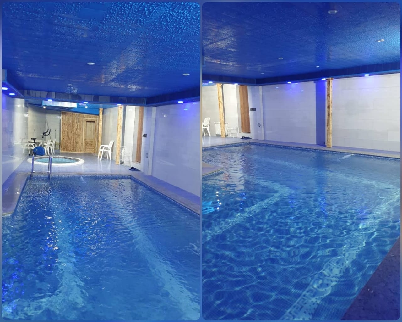 اجاره باغ ویلا بااستخر سرپوشیده شهرک پونه رامسر