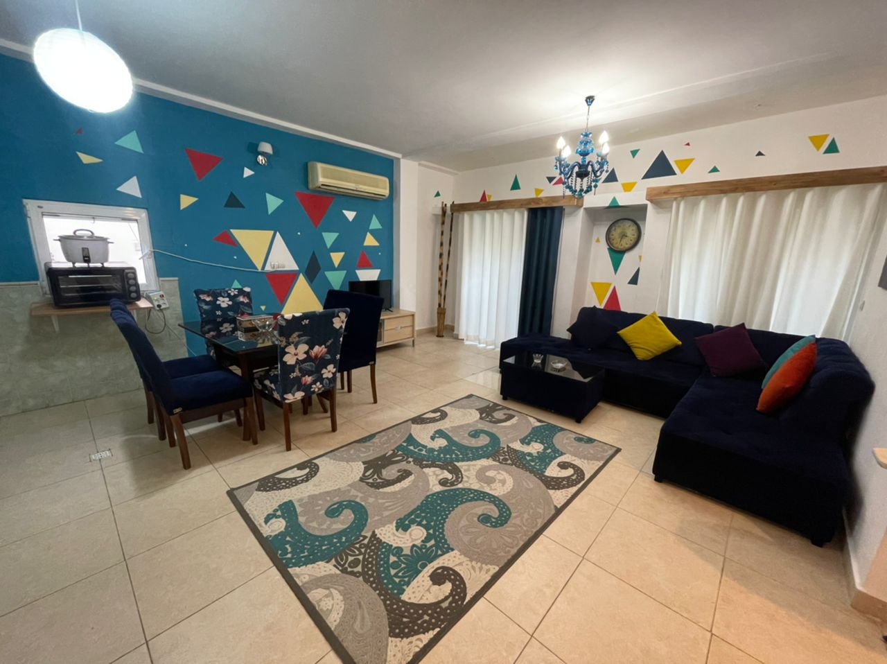 اجاره آپارتمان مبله در شهرک صدف کیش - سرمه ای