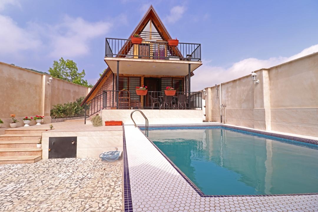 اجاره کلبه سوئیسی جنگلی در گرماپشته-تنکابن