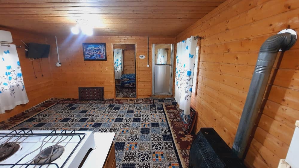 اجاره کلبه جنگلی چوبی در سیاه دول - کلبه 2