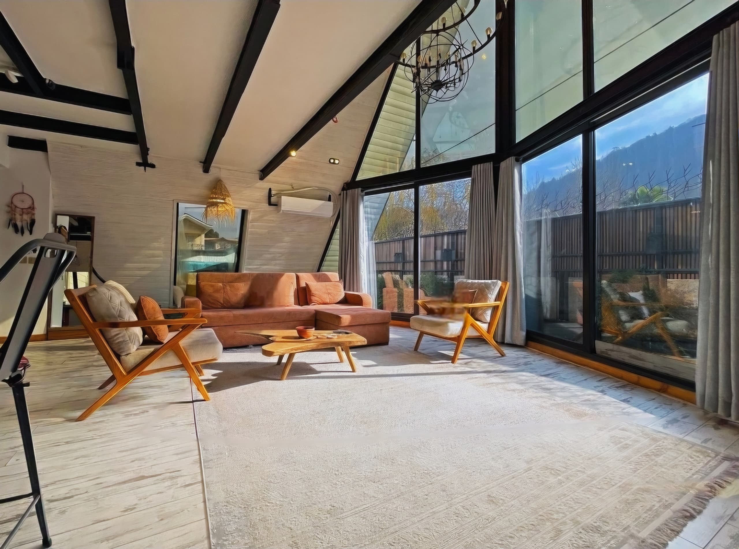 اجاره ویلا با استخر روباز آب گرم در هچیرود - آرامش