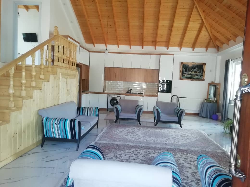 اجاره ویلا جنگلی دوبلکس در روستای اسپندکلا - کلاردشت