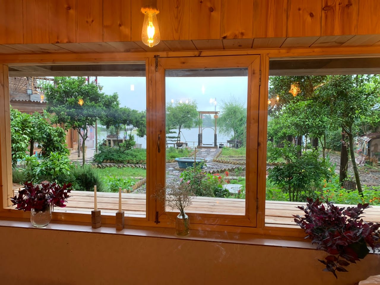 اجاره اتاق بوم گردی در روستای لیشاوندان رشت - 4 ویو برکه آب