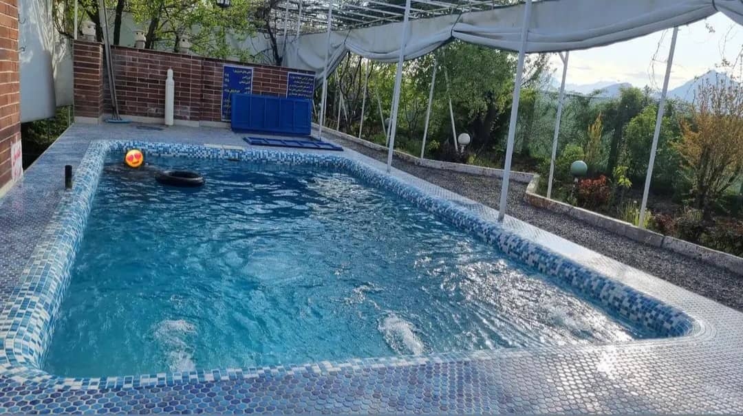 اجاره خانه ی ویلایی دارای استخرآبگرم در صحنه - کرمانشاه