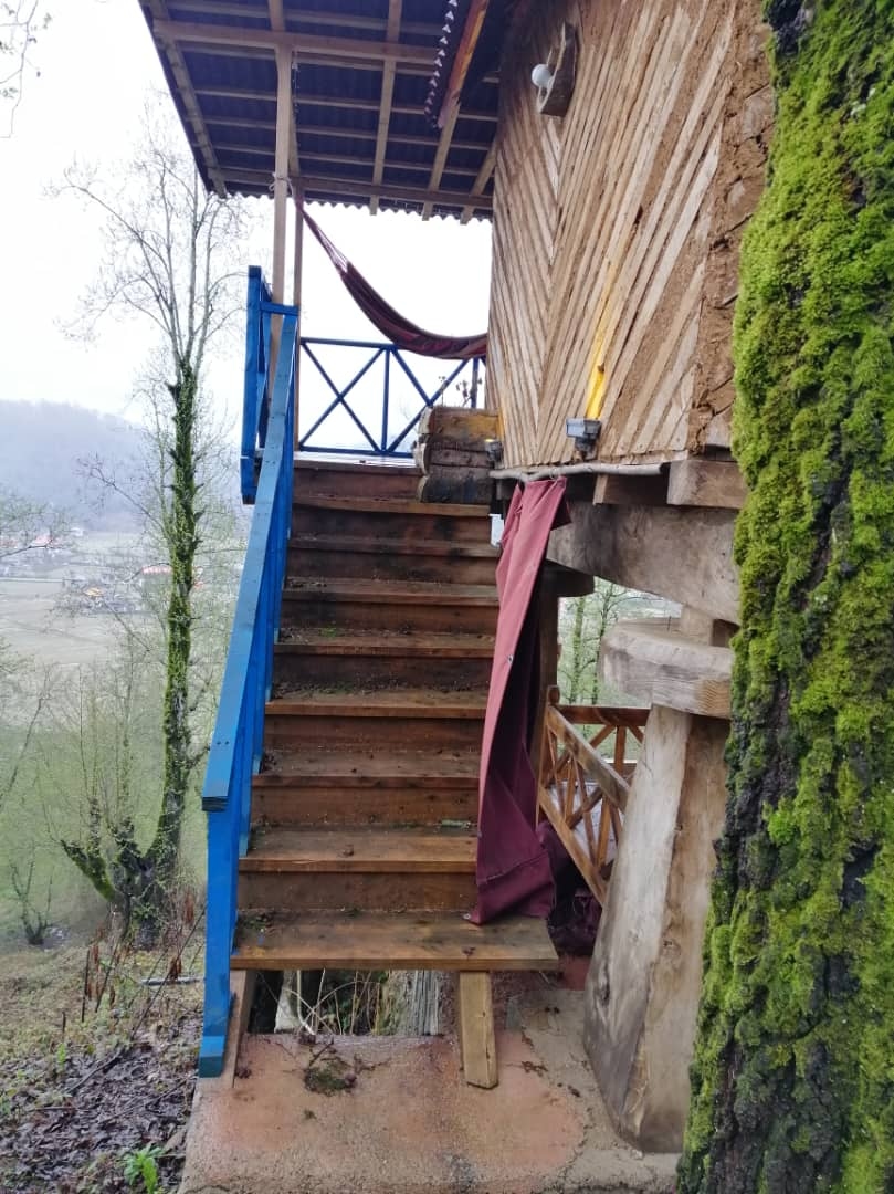 اجاره کلبه جنگلی در گرماپشته مازندران - کلبه کندوج