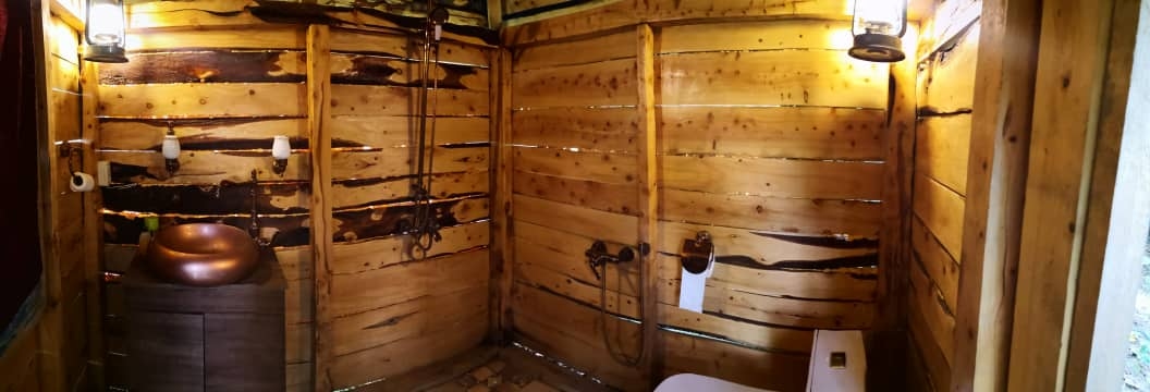 اجاره کلبه جنگلی در گرماپشته مازندران - کلبه کندوج