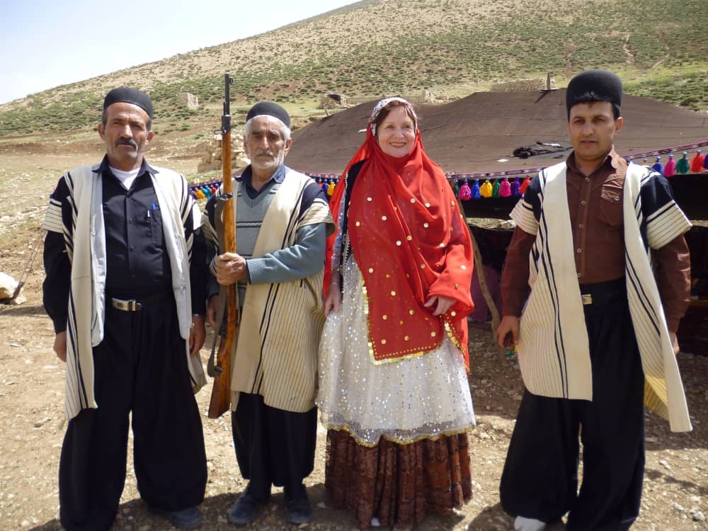 اجاره چادر بومگردی عشایری در حومه چلگرد - کوهرنگ
