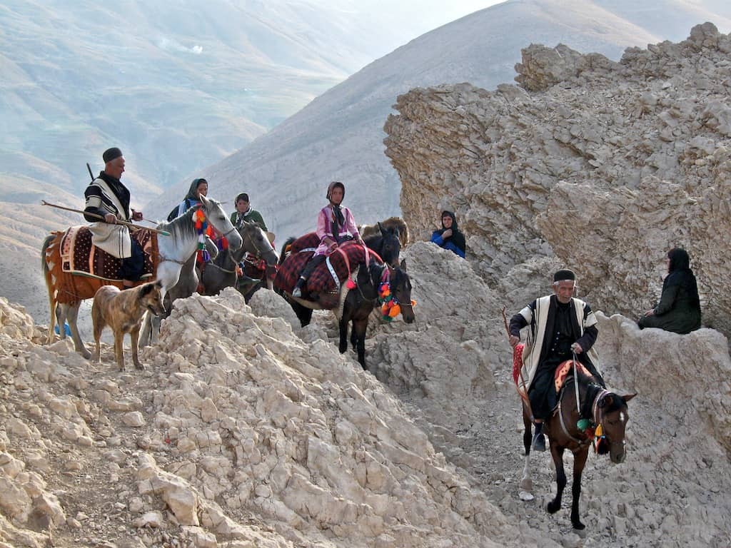 اجاره چادر بومگردی عشایری در حومه چلگرد - کوهرنگ
