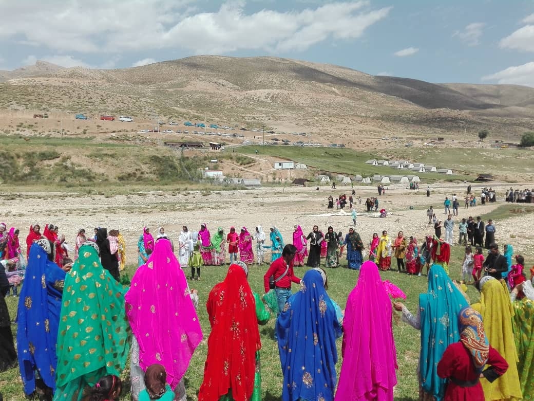 اجاره چادر بومگردی عشایری در حومه چلگرد - کوهرنگ