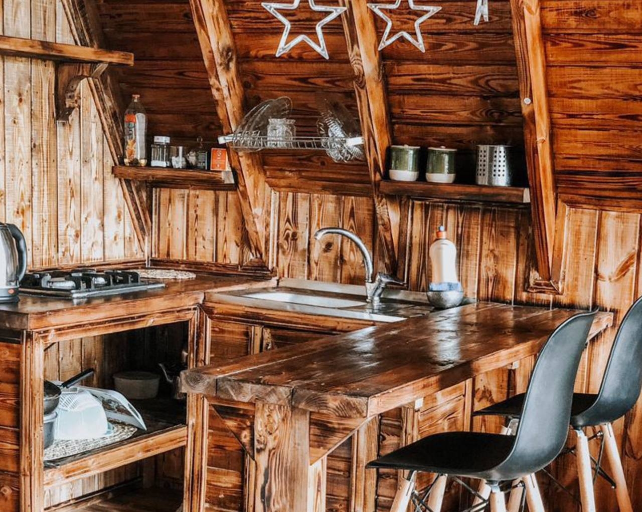 اجاره کلبه چوبی استخردار در نیاسته رامسر - اناناس