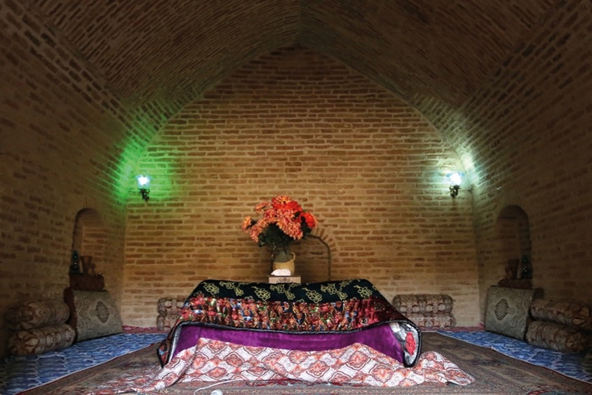 اجاره اقامتگاه بومگردی و استراحتگاه سنتی در ده نمک گرمسار - اتاق2