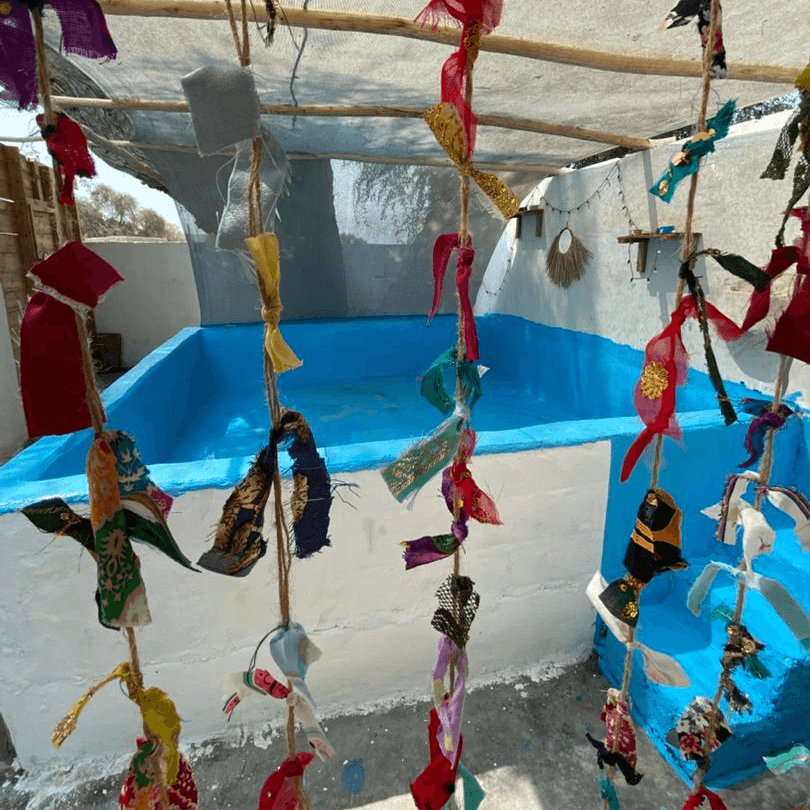 اجاره اقامتگاه بومگردی با استخر روباز در طبل قشم - طلوع