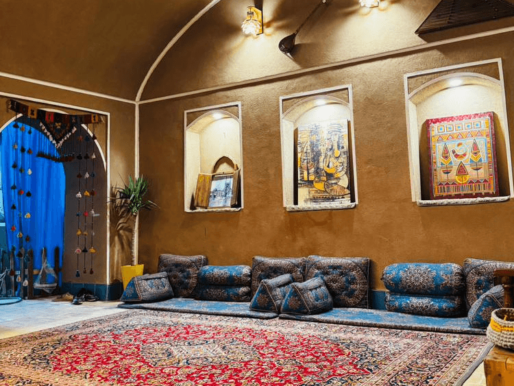  اجاره اقامتگاه سنتی در یزد - زعفران 102 محوطه