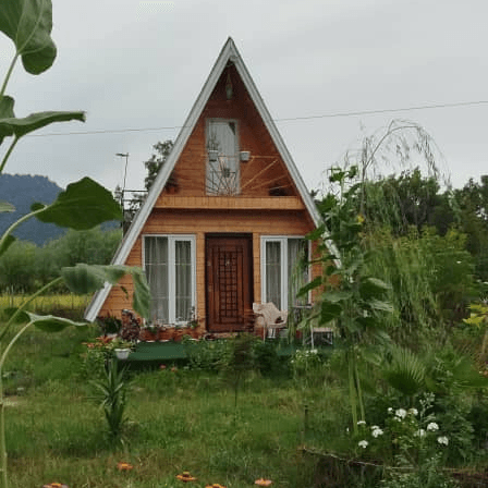 کلبه سوئیسی دوبلکس جنگلی در روستای مهدی‌خان‌محله - ماسال نما