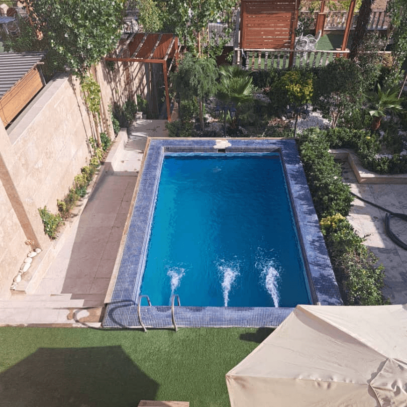 ویلا دوبلکس با استخرسرپوشیده و روباز آبگرم در سردستان رودهن نما