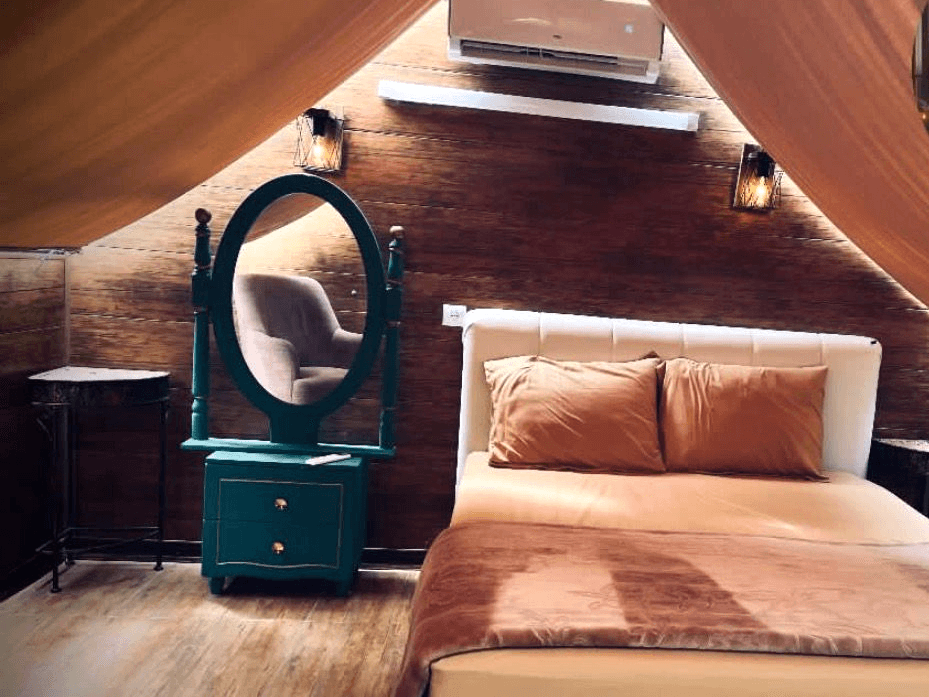 اجاره کلبه شیشه ای در روستا سوخته کوه لاهیجان - لاو سون نما کلبه شیشه ای 