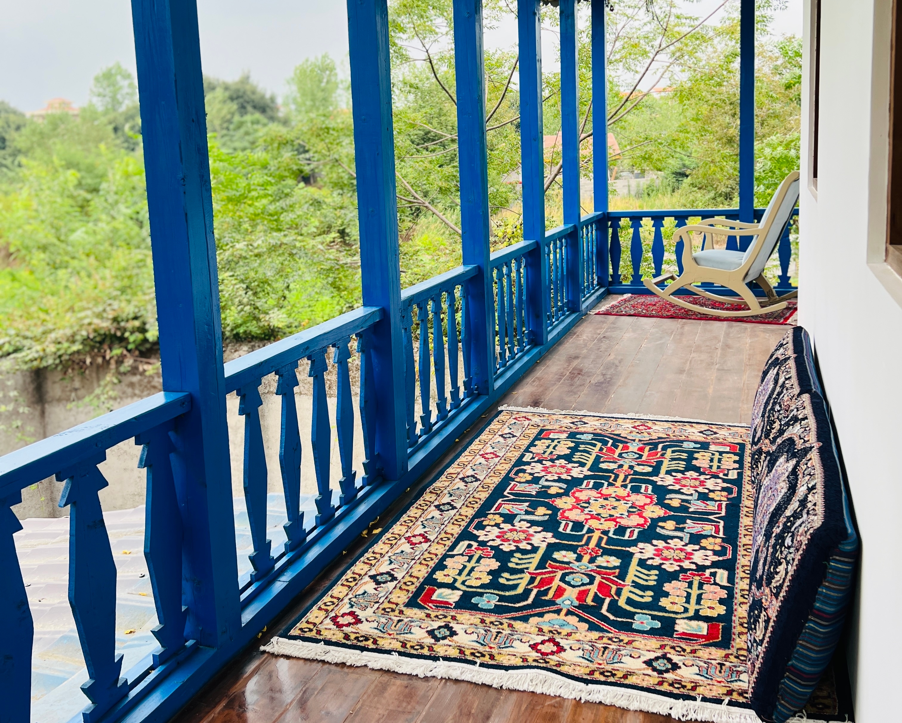 اجاره اقامتگاه بومگردی دو طبقه در روستای پسیخان رشت  نما