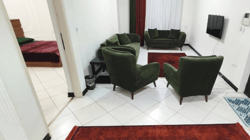 اجاره آپارتمان دوخواب در بلوار نصر شیراز سالن