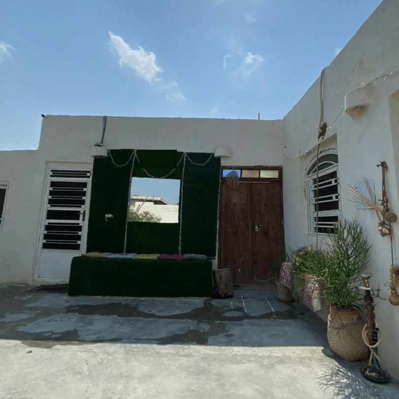 اجاره اقامتگاه بومگردی با استخر روباز در طبل قشم - غروب