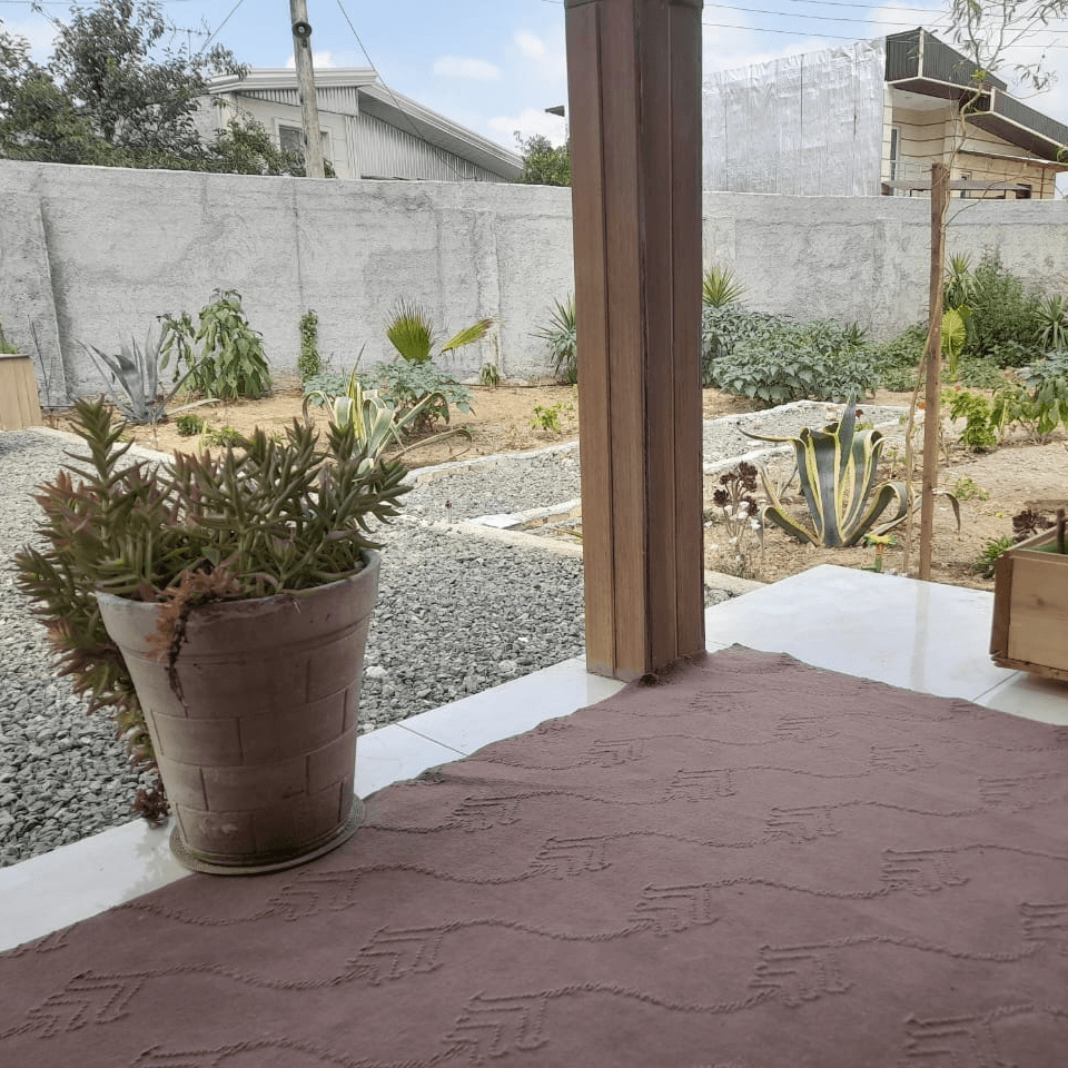 کلبه سوئیسی دوبلکس در روستای قادیکلا قائم شهر - پالم نمای ساختمان