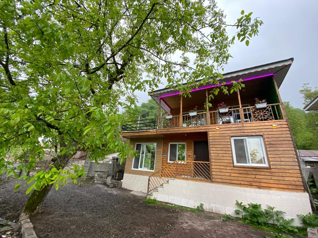 اجاره کلبه چوبی جکوزی دار دوبلکس در اسب ریسه ماسال