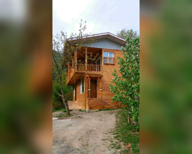 اجاره کلبه چوبی دوبلکس در روستای شالما - ماسال