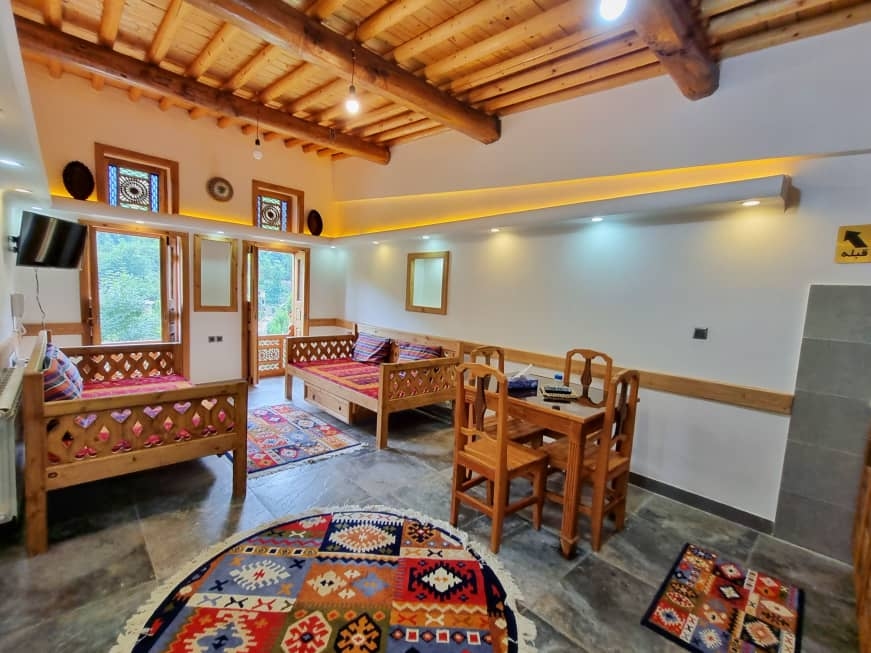 اجاره خانه سنتی تک خواب در ماسوله - ملرزون