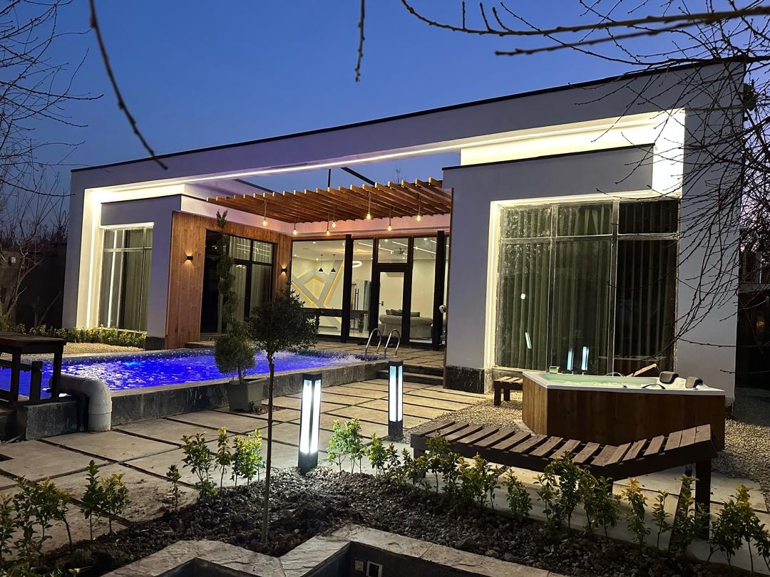 اجاره ویلا استخر روباز آب گرم در لشکرآباد سهیلیه - آرامش2