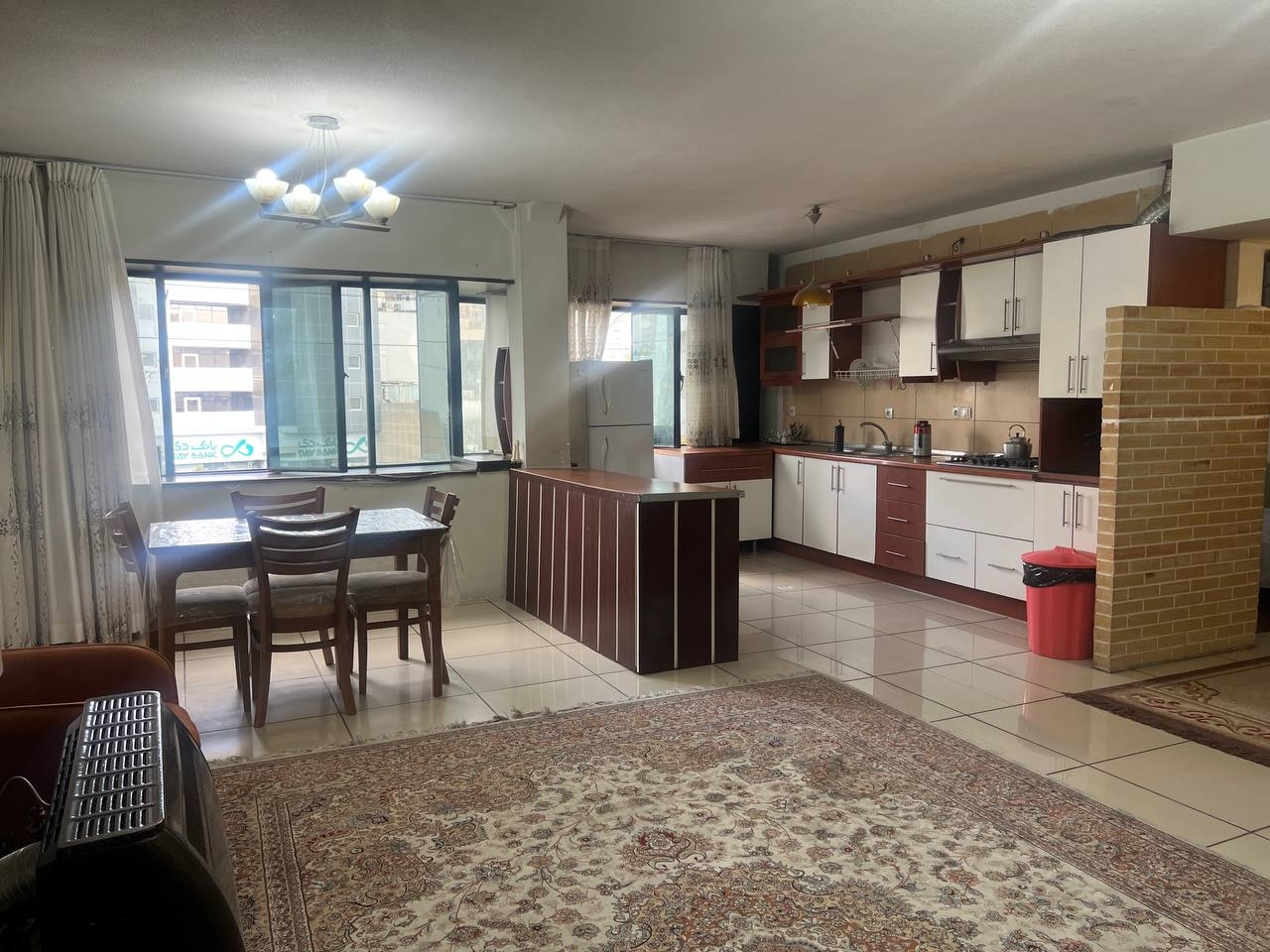 اجاره آپارتمان دوخواب مبله در چمران شیراز  - واحد 3