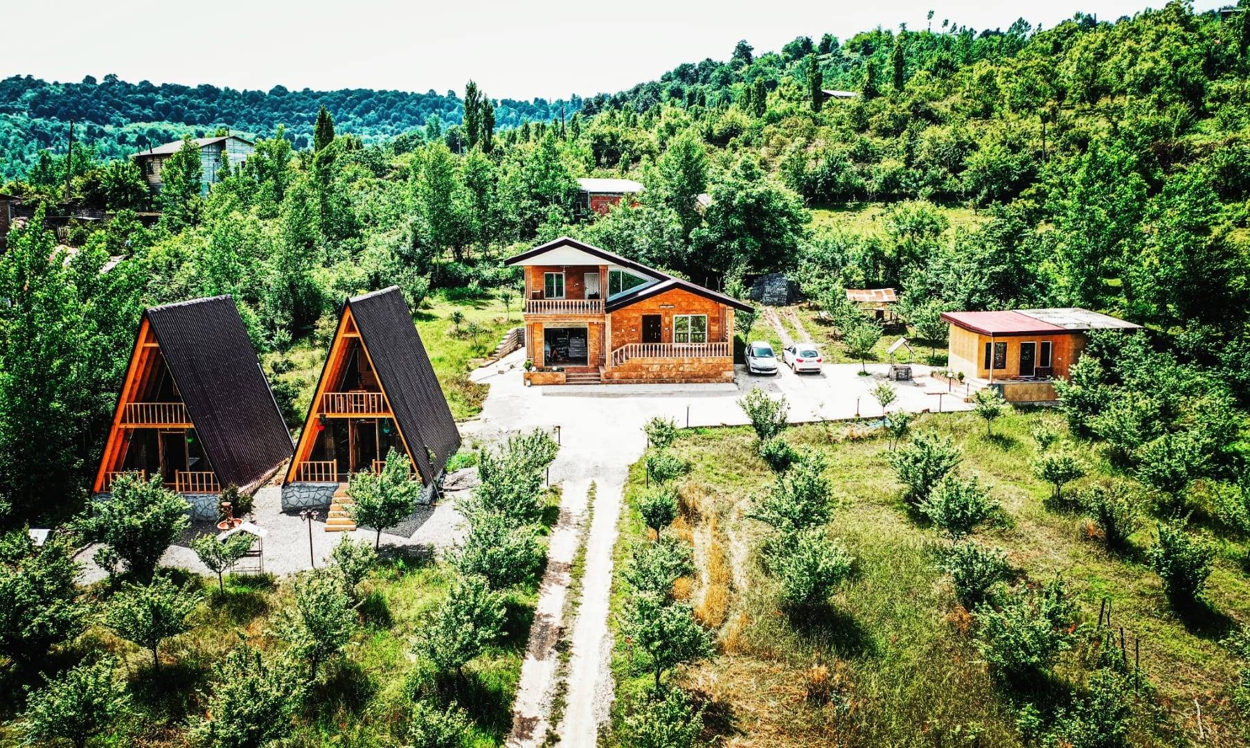 کلبه سوئیسی جنگلی در هلی خال بابلکنار - 1