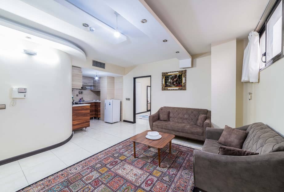 اجاره آپارتمان تکخواب مبله در شیخ بهائی - واحد 5