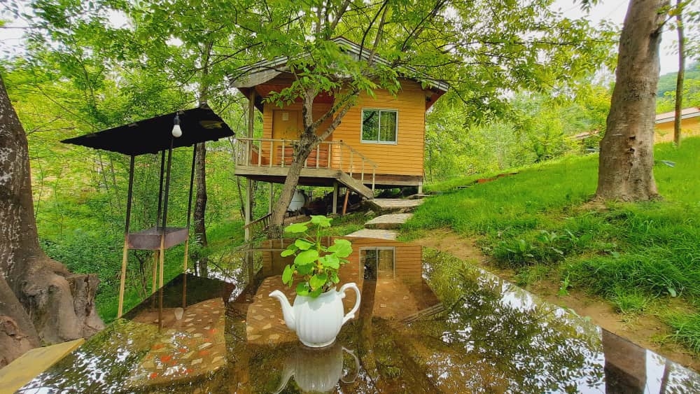 اجاره کلبه جنگلی چوبی در سیاه دول - کلبه 2