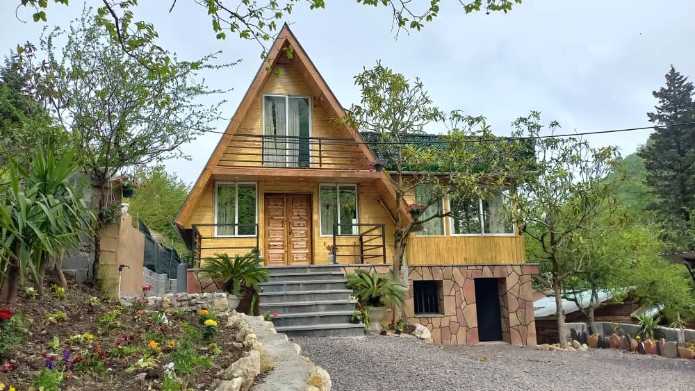 اجاره کلبه سوئیسی با جکوزی در روستای لیماکش - آرش