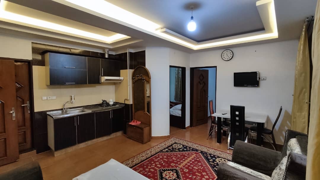 اجاره آپارتمان شیک در طالقانی سرعین-دوخواب چهارتخته