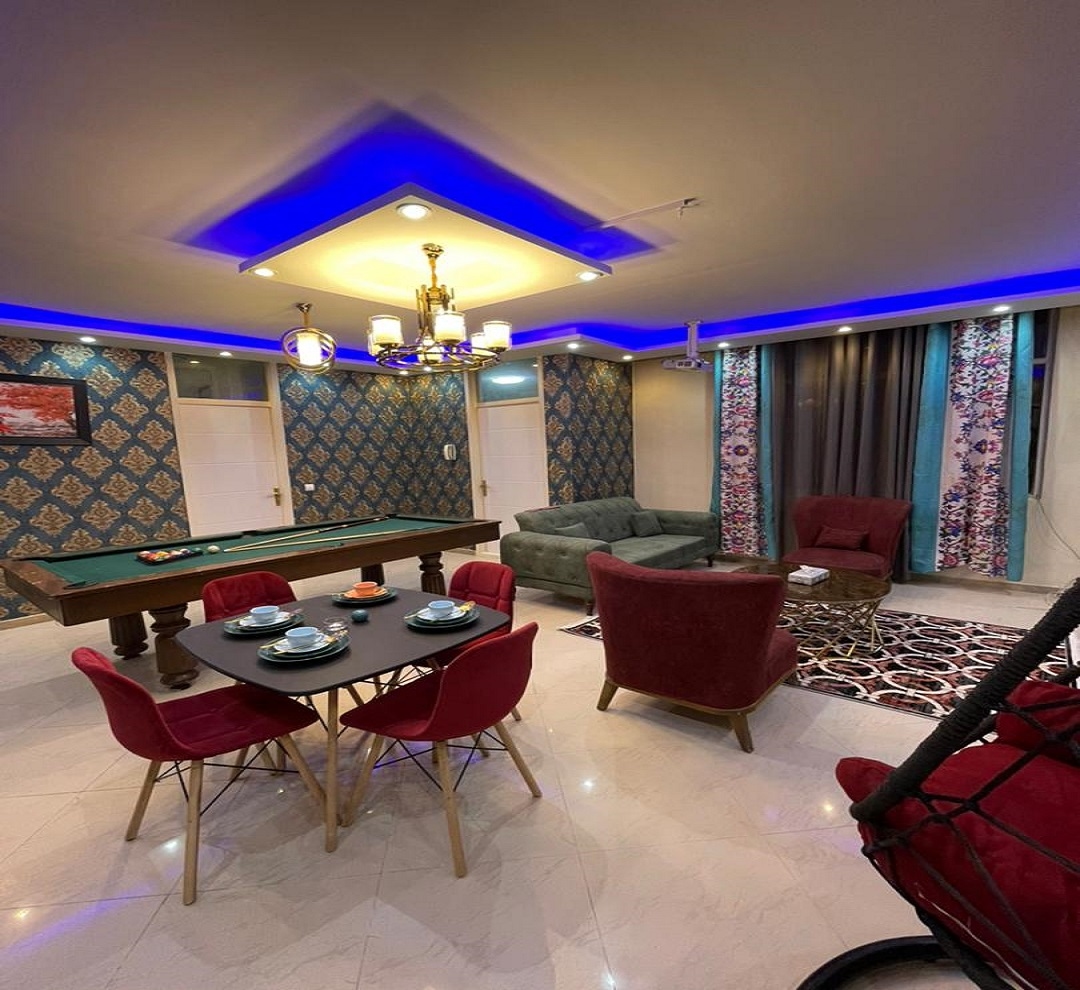 اجاره آپارتمان مبله در اقدسیه طبقه اول - شمال تهران