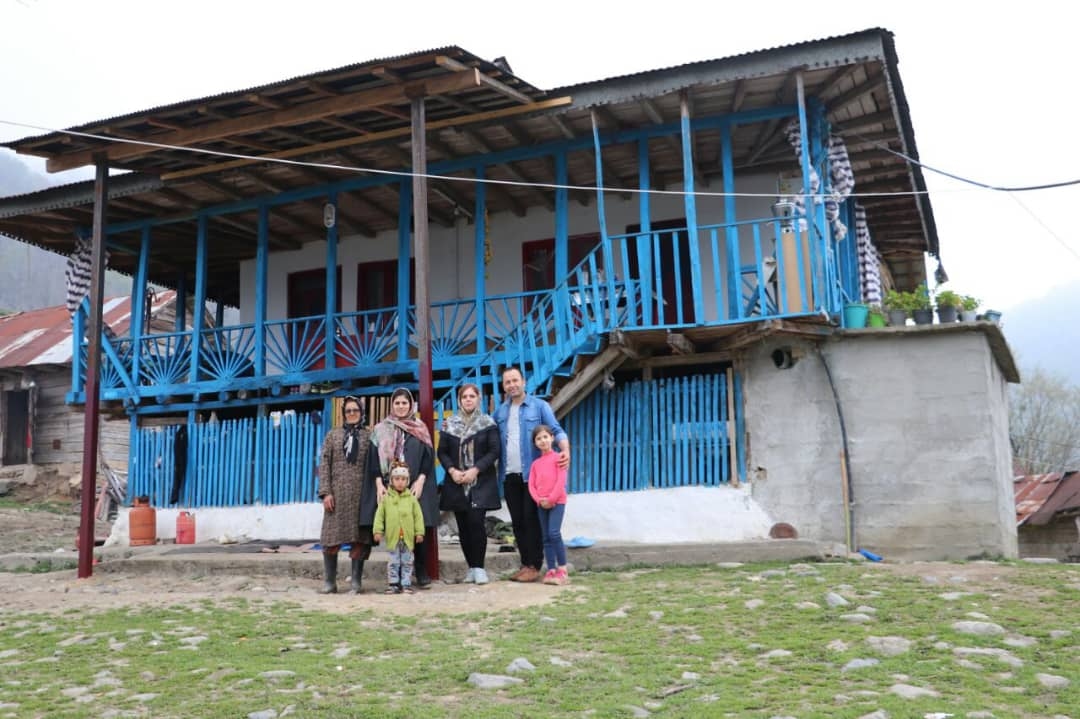 اجاره کلبه جنگلی در قلعه رودخان-دوخوابه طبقه دوم