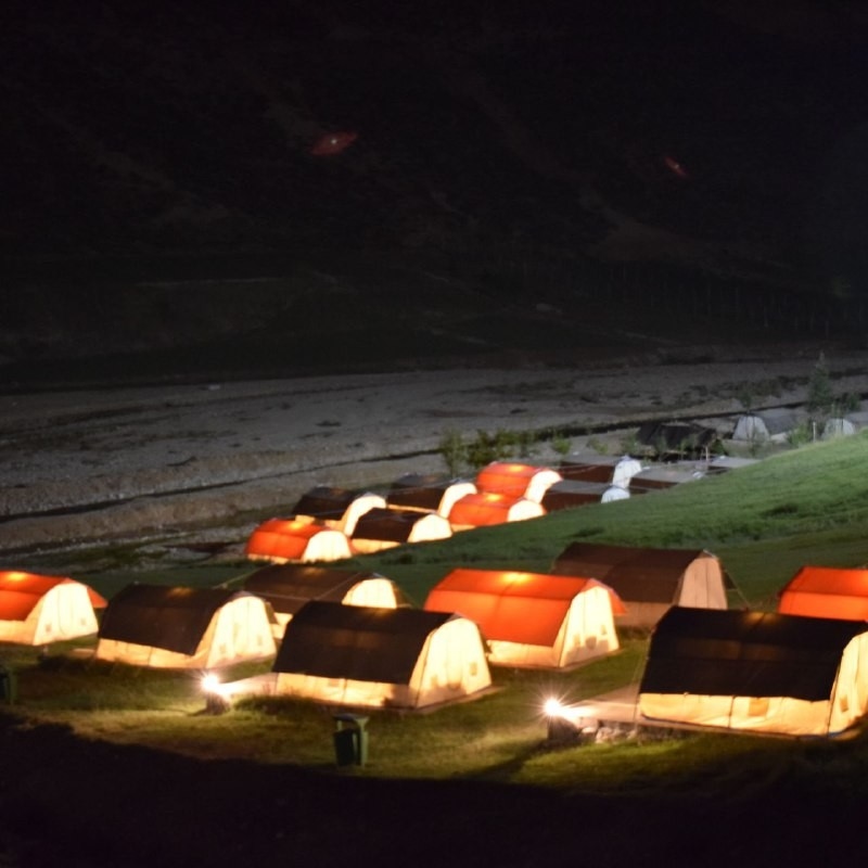 اجاره چادر بومگردی عشایری در حومه چلگرد - کوهرنگ