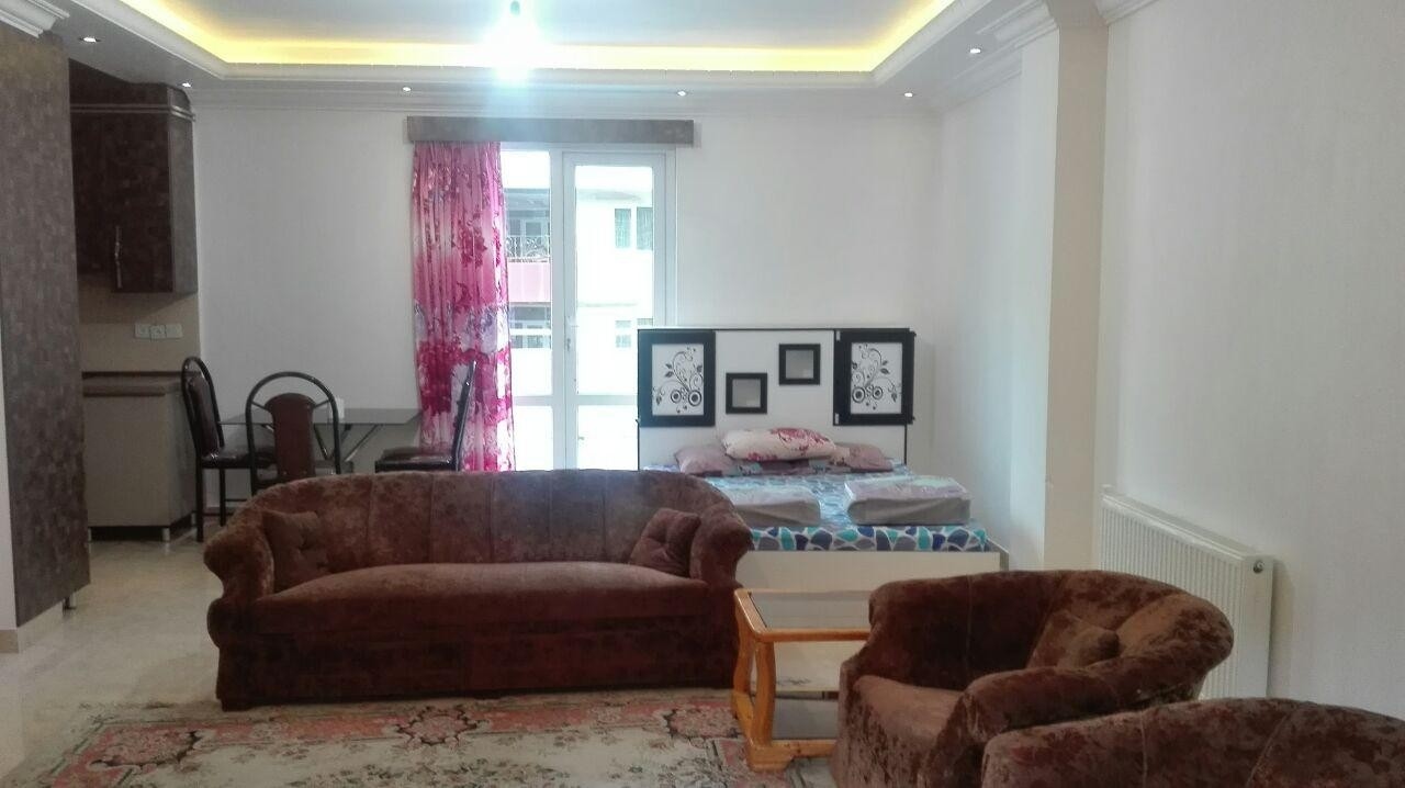 اجاره سوئیت مبله جنگلی یک خوابه در جاده زیارت گرگان - طبقه چهار