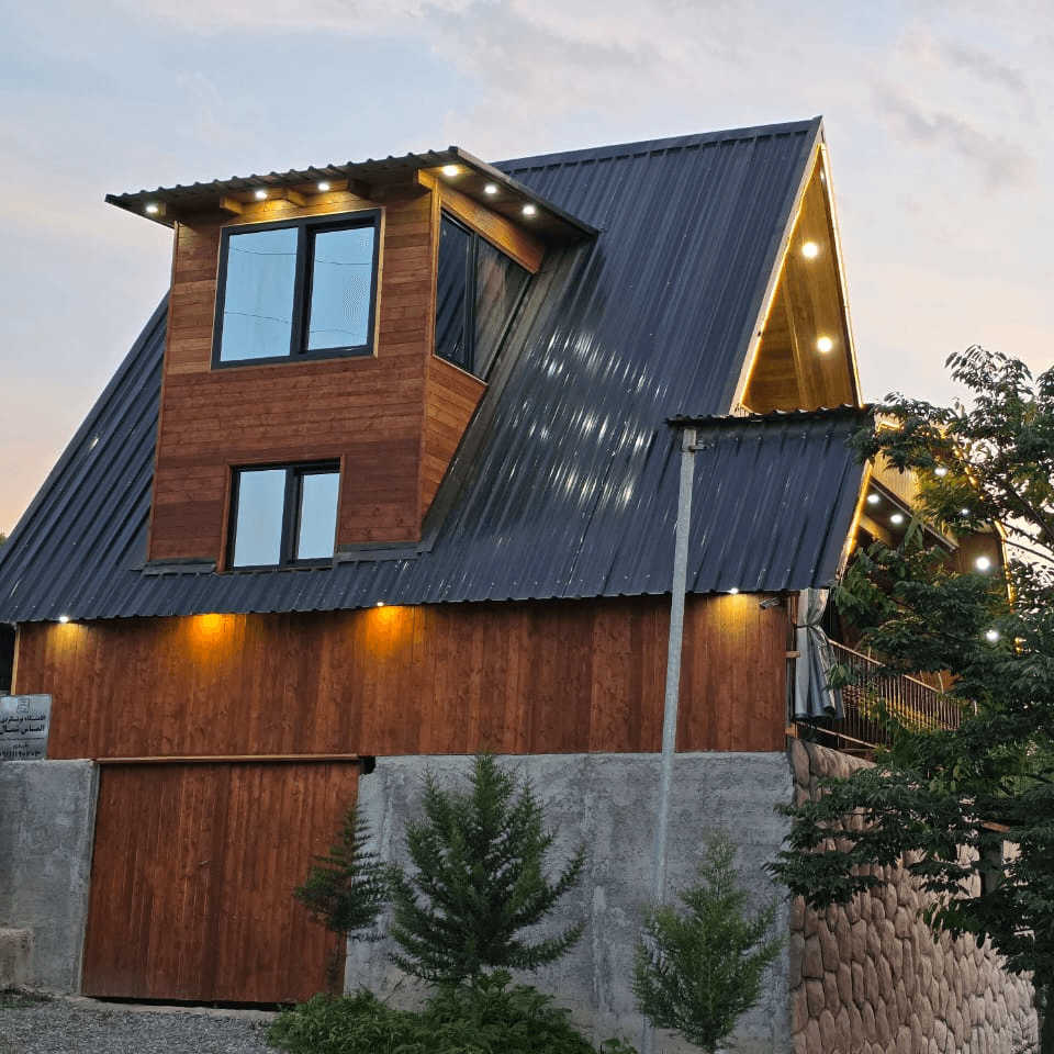 کلبه سوئیسی دوبلکس جکوزی دار در لفور