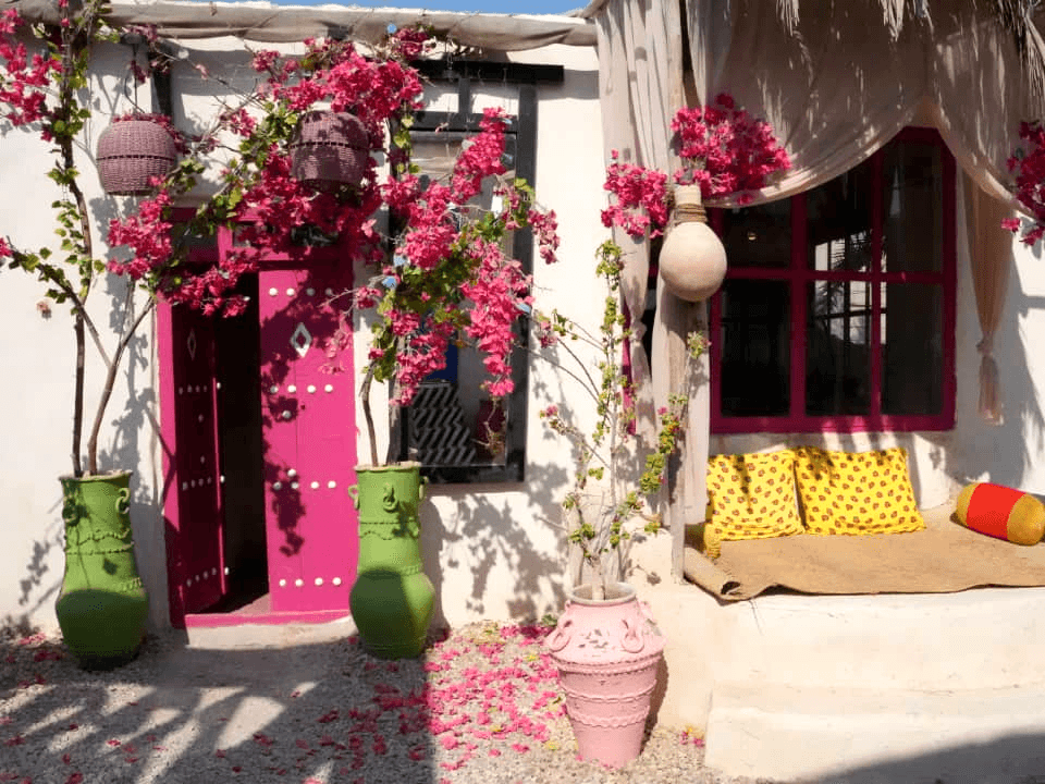 بومگردی ساحلی در روستای گامبرون سلخ - قشم