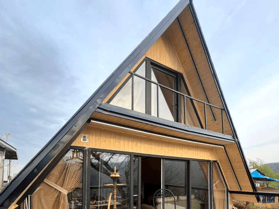 اجاره کلبه سوئیسی جنگلی در پنگاپشت ماسال - سه خواب