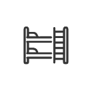 تخت خواب دو طبقه