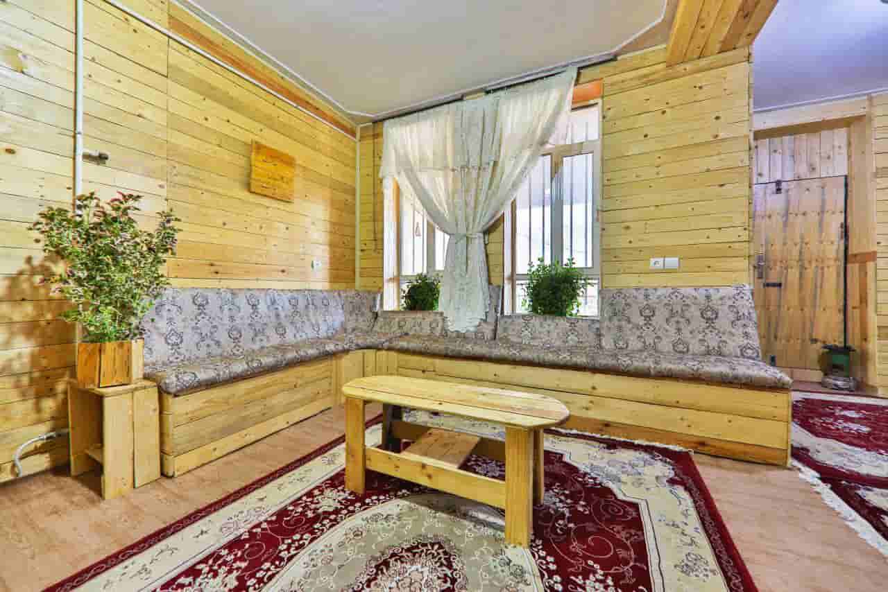 اجاره منزل مبله چوبی در خانقاه پاوه-دوخوابه طبقه اول