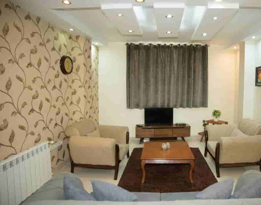 اجاره آپارتمان مبله دوخوابه در پاسداران تهران - طبقه ی سوم