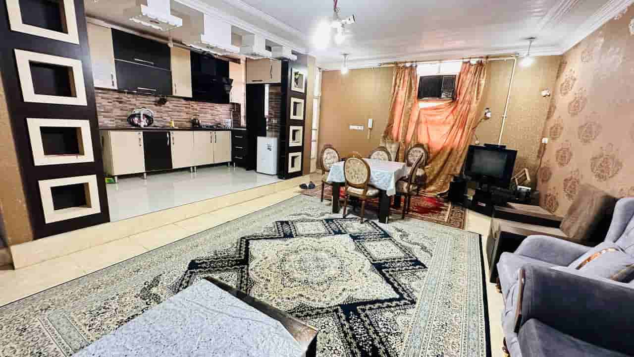 اجاره آپارتمان مبله یک خوابه در سنایی- اهواز 75 متر
