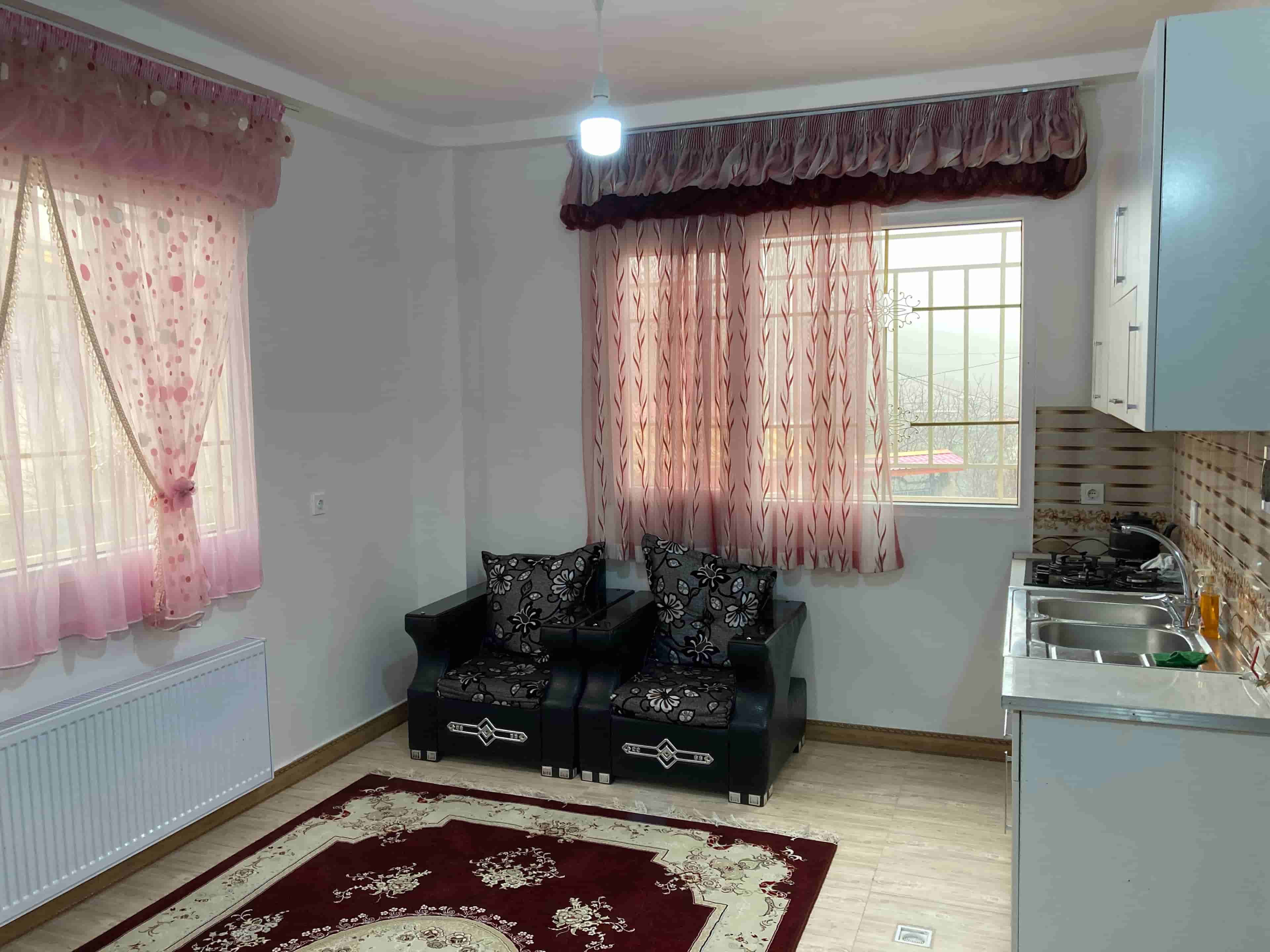 اجاره منزل مبله تک خواب در معلم کلایه قزوین