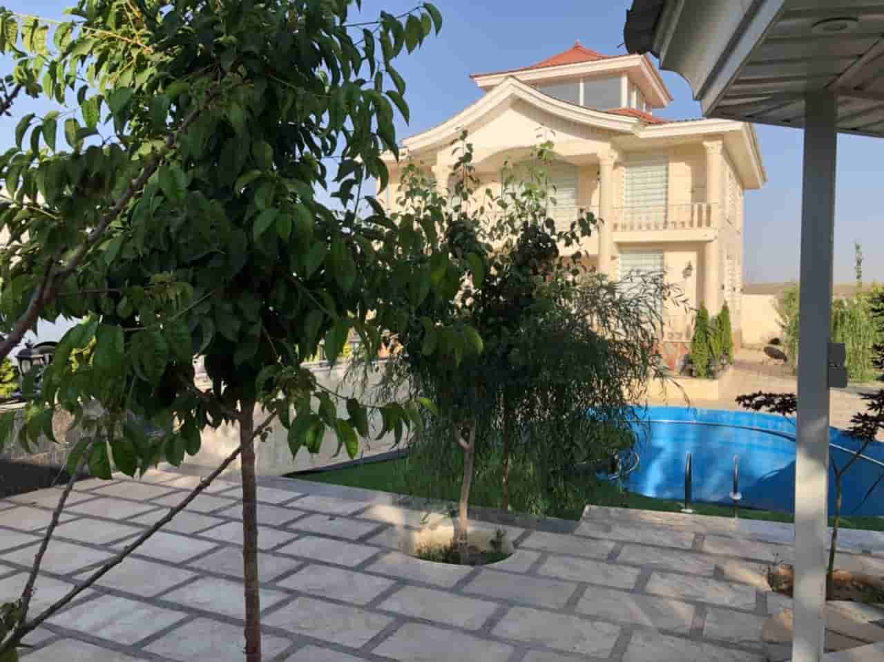 اجاره ویلا استخر روباز در ده سربندان دماوند