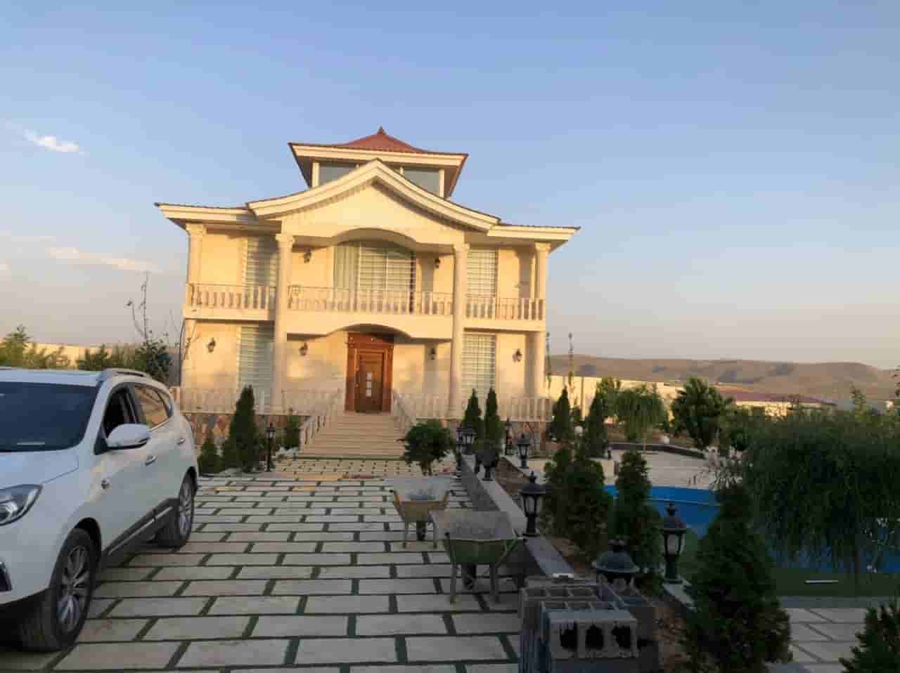 اجاره ویلا استخر روباز در ده سربندان دماوند